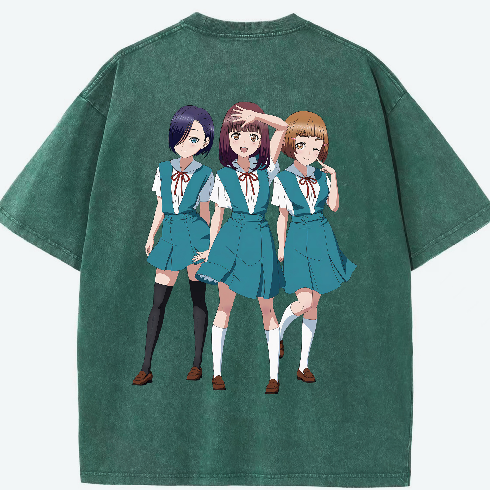（画像用） EVA 新世紀エヴァンゲリオン 綿100% ヴィンテージ風 半袖Tシャツ（背面プリント）